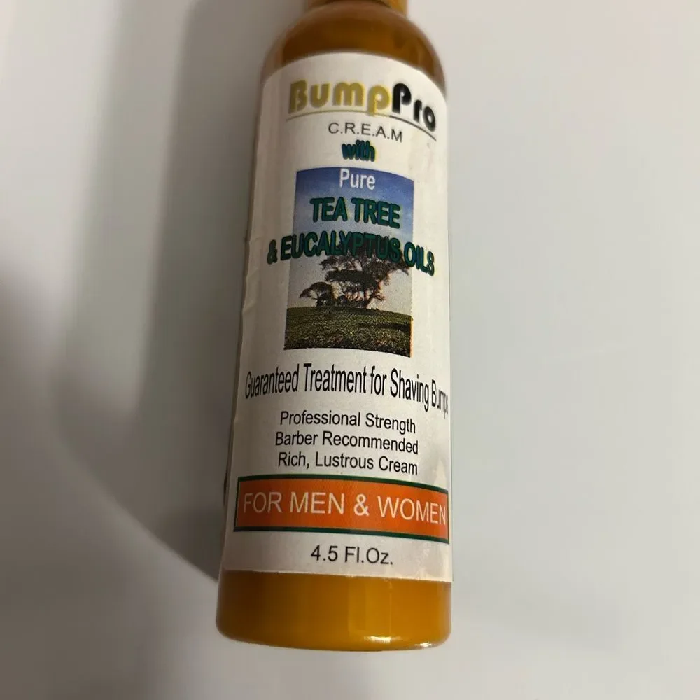🎁Bump Pro C.R.E.A.M. Shaving Treatment - Brown For Men and Women 4.5Fl OZ💥